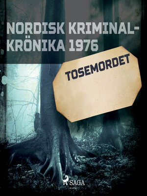 cover image of Tosemordet